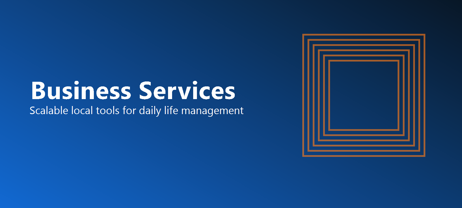 Business service visual by Techfor e Team